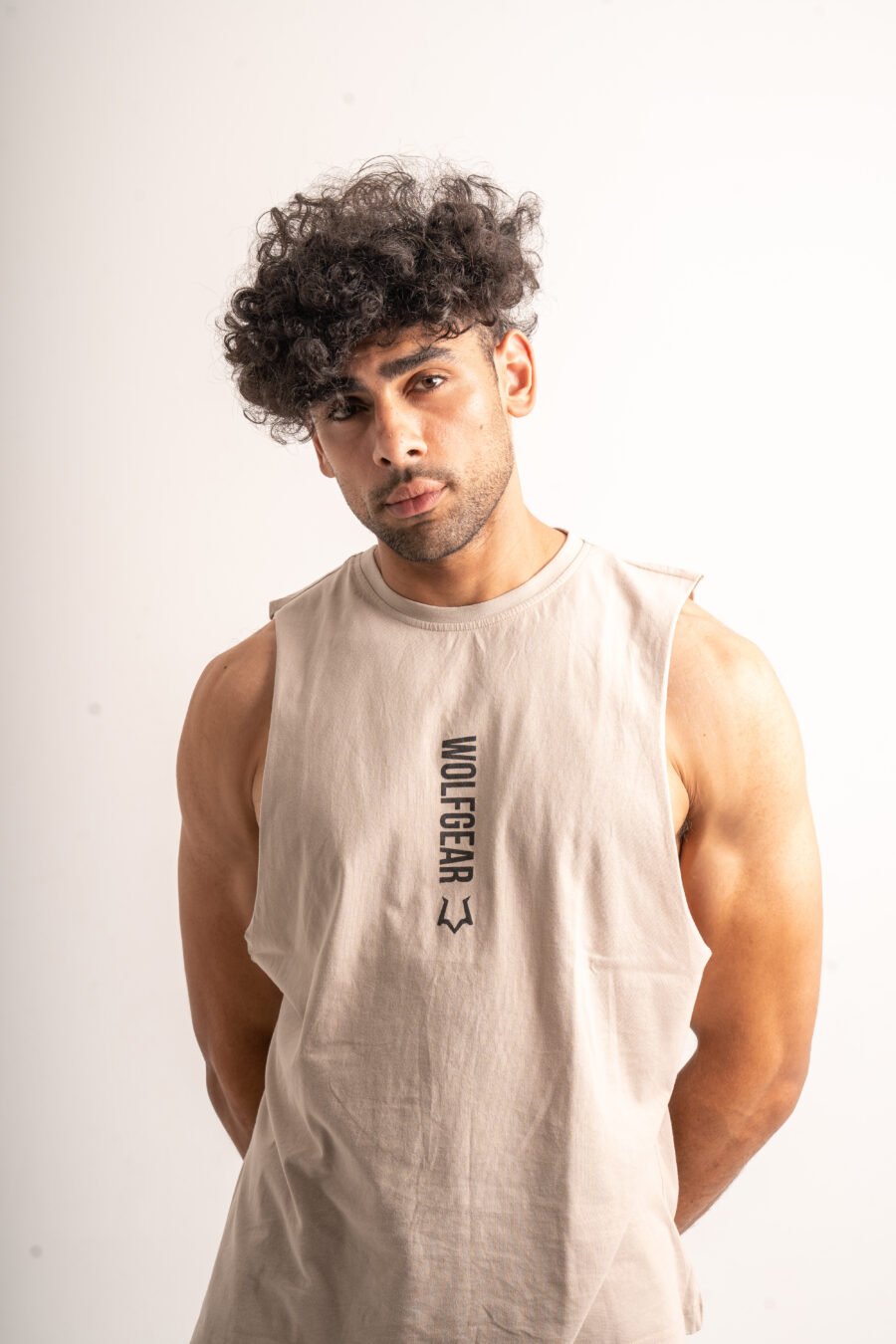 Beige Icon tank top - Image 5