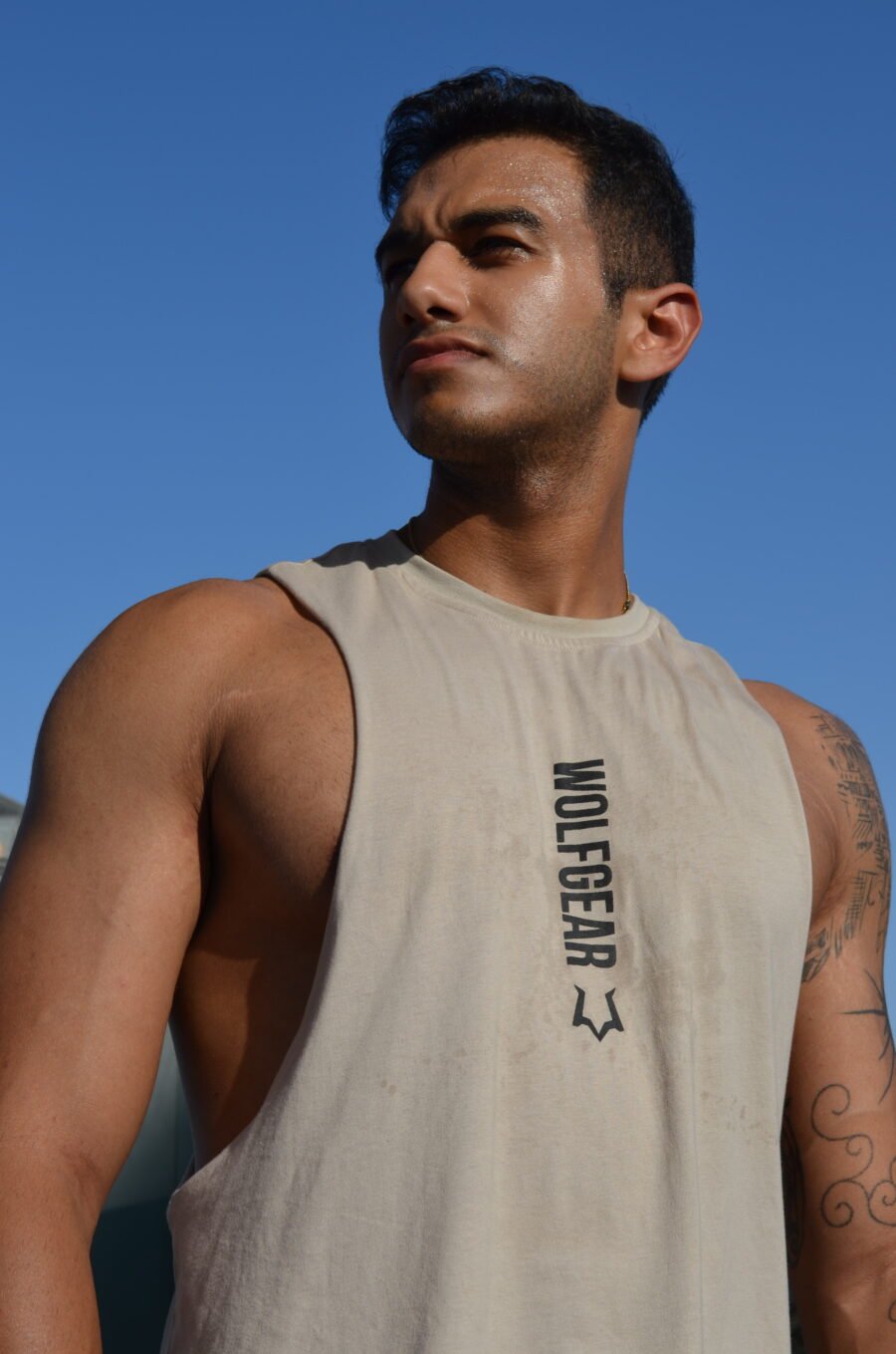 Beige Icon tank top - Image 3